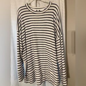 Aerie Striped Sweatshirt